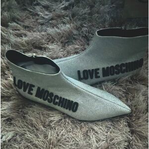 New Love Moschino Ankle Boots Size 39